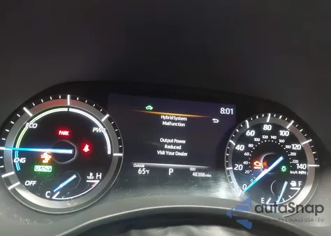 2020 Toyota Highlander Hybrid Xle z USA, uszkodzony, nr VIN 5TDGBRCH7LS505291